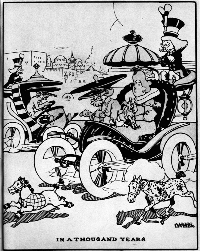 Illustration for article titled Pet Horse of the Future (1905)